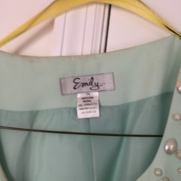Emily Brand Mint Green Skirt Set - Picture 8 of 10
